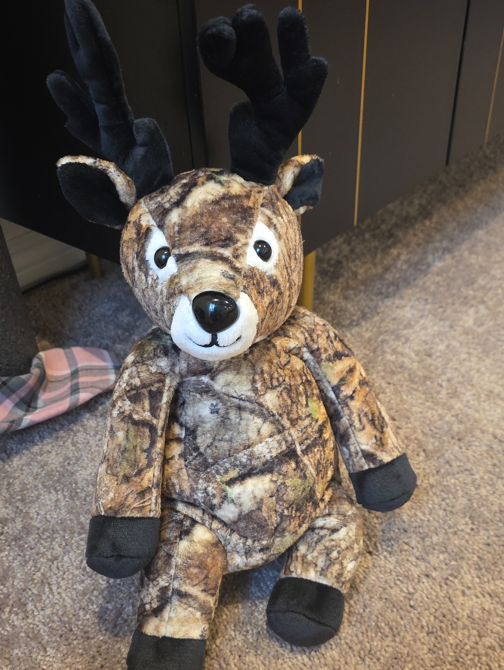Dolls Kill Brown Camo Deer Plush Backpack